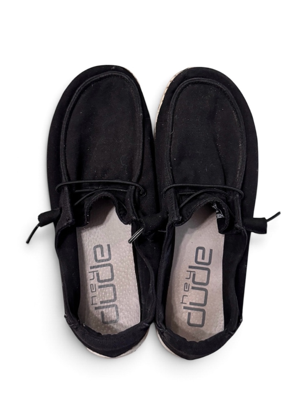 HEYDUDE Women's Wendy Funk Mono Slip-On Shoes, Black